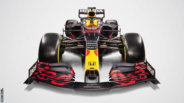 The RB16B car