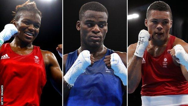 Nicola Adams, Joshua Buatsi and Joe Joyce