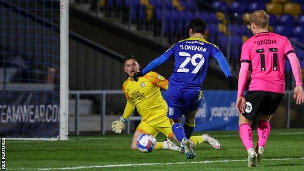 Ryan Longman scores for AFC Wimbledon