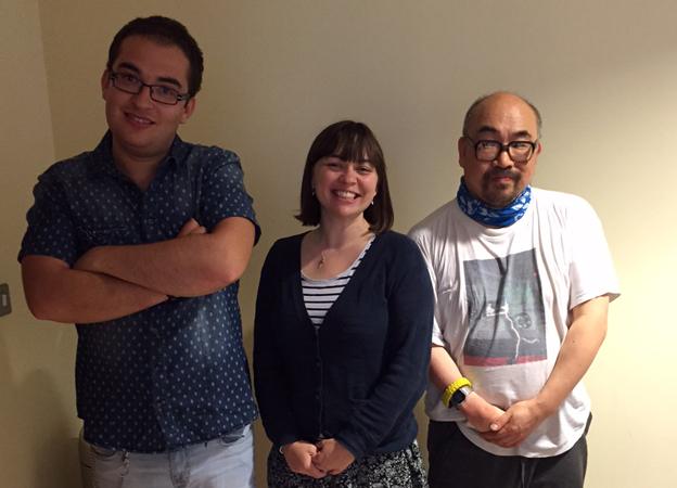 Kate with the makers of Sprungdigi