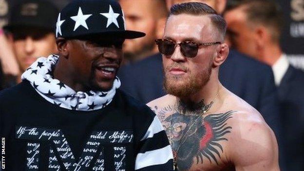 Floyd Mayweather and Conor McGregor