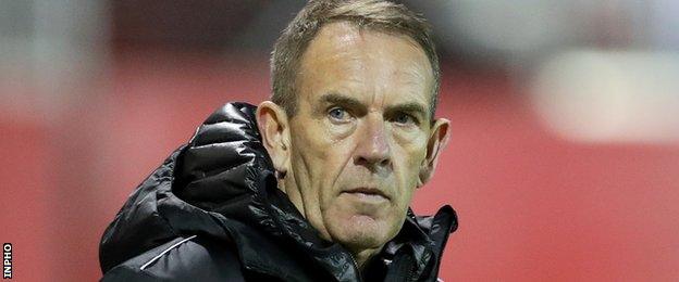 Shiels won the League Cup in his final season at the Brandywell