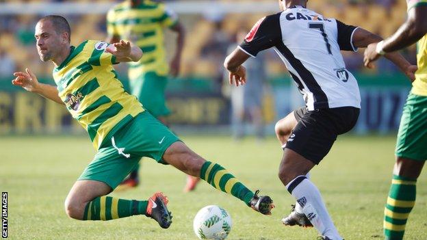 Joe Cole playing for Tampa Bay Rowdies