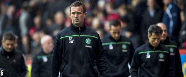 Celtic manager Ronny Deila