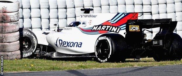 Lance Stroll of Williams