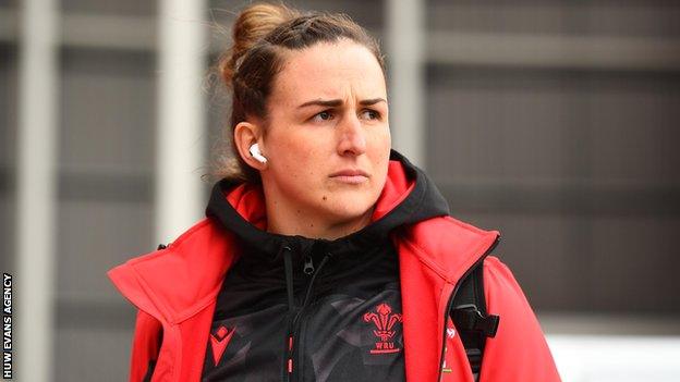 Captain Siwan Lillicrap is one of 12 Welsh women players who have signed professional contracts