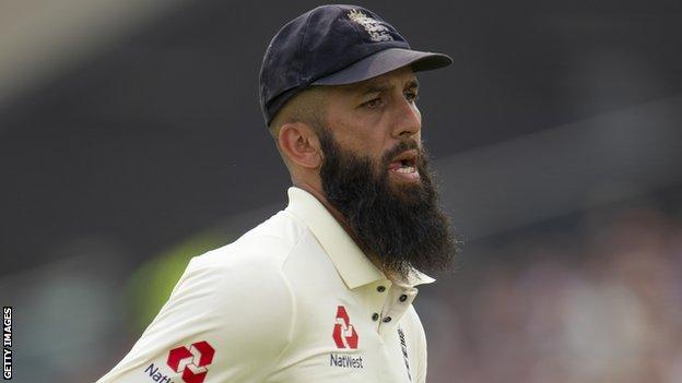 England all-rounder Moeen Ali during the 2019 Ashes against Australia