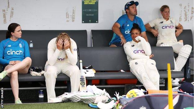 England dug-out