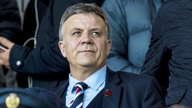 Rangers director of football Mark Allen