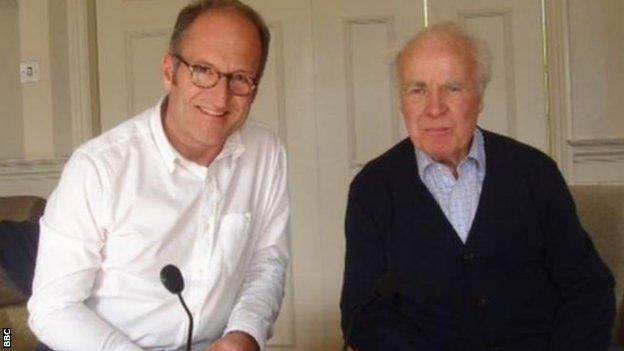 Hugh McIlvanney in conversation with Geoff Webster in 2015