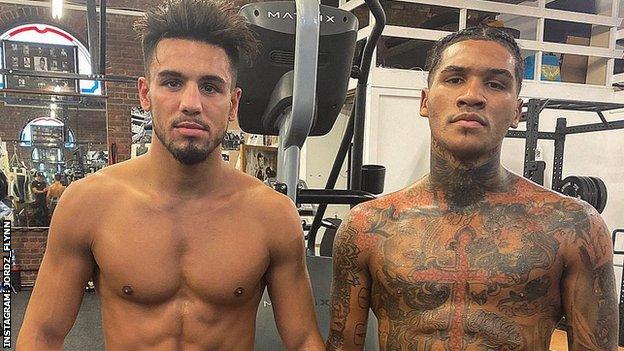 Jordan Flynn-Dhanjal and Conor Benn