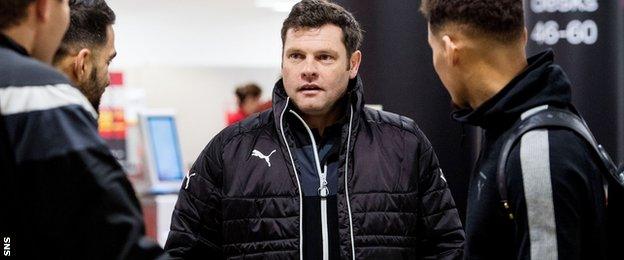 Rangers manager Graeme Murty