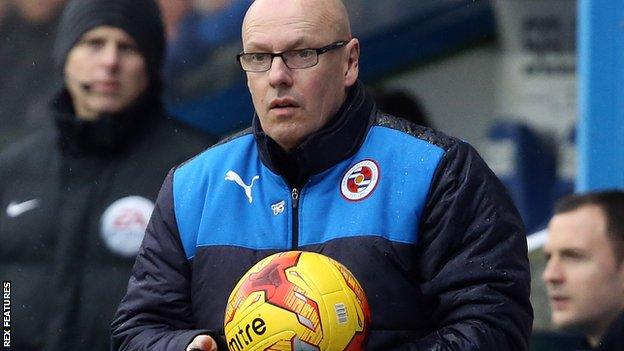 Reading manager Brian McDermott