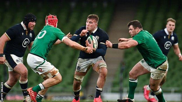 Ireland beat Scotland 31-16 on 5 December