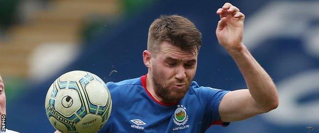 Stephen Lowry is beginning his second spell at Coleraine after leaving Linfield