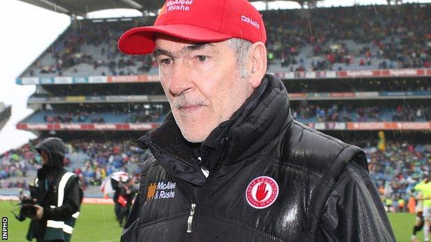 Mickey Harte has guided Tyrone to three All-Ireland Championships