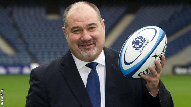 Mark Dodson has been Scottish Rugby's chief executive since September 2011