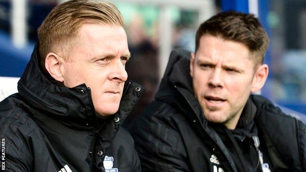 Garry Monk and James Beattie