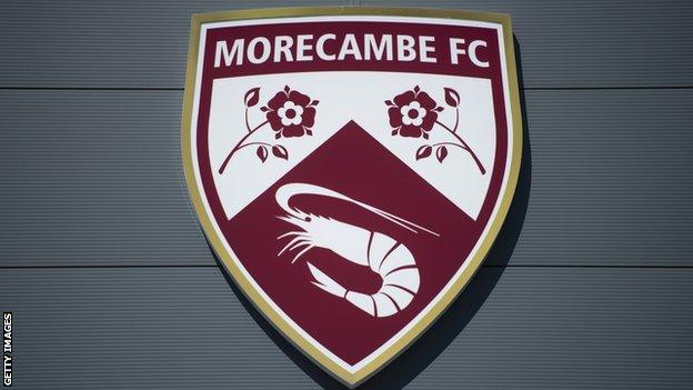 Morecambe are currently bottom of the League One table and three points adrift of safety having played 11 games this season