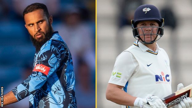 Adil Rashid (left) is set to join England's T20 squad following the IPL season while Gary Ballance finished the season strongly for Yorkshire