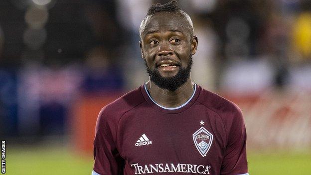 Sierra Leone and Colorado Rapids forward Kei Kamara