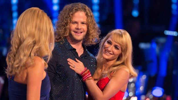 Jay McGuiness and Aliona Vilani