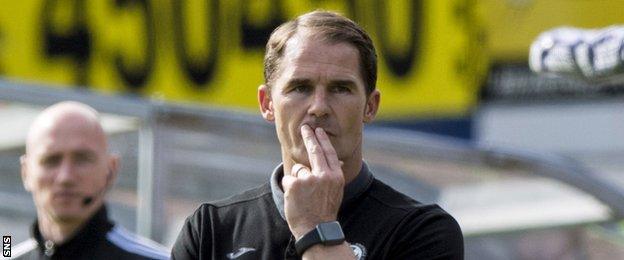 Partick Thistle manager Alan Archibald