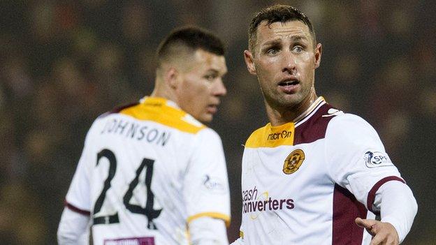 Scott McDonald in action for Motherwell