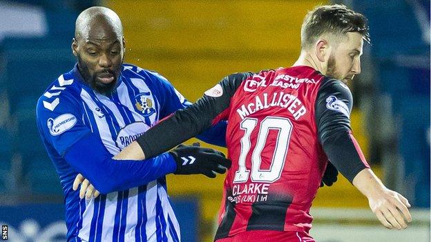 Kilmarnock and St Mirren will meet at Rugby Park on Monday to decide which team will complete the semi-final line-up