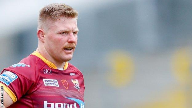 Luke Yates has made 19 appearances for Huddersfield Giants so far this season