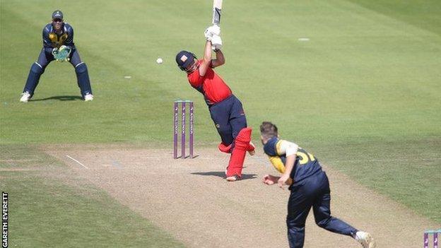 Wales and Glamorgan were first due to meet in a One Day Cup warm-up game at Newport a year ago but it was cancelled because of Covid