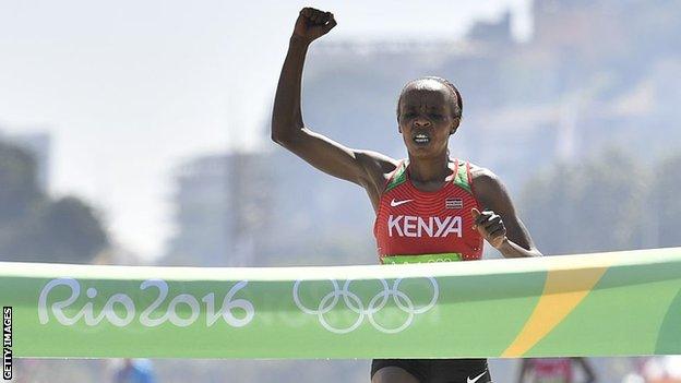 Kenya's Jemima Sumgong