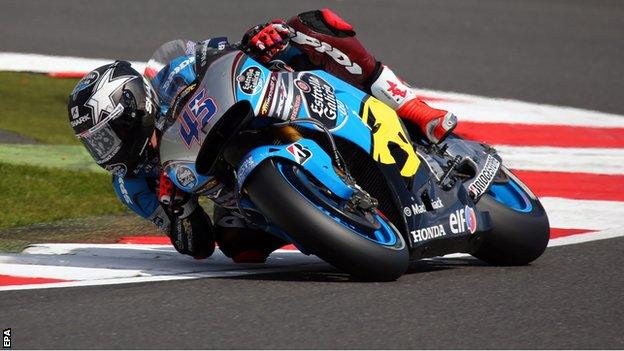 British MotoGP rider Scott Redding