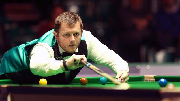 Mark Allen will face Welshman Jak Jones next on Saturday evening