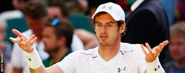 Murray was looking good to challenge for a second Wimbledon crown before running into an inspired Federer in the semi-final