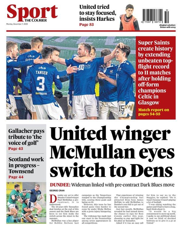 Courier back page