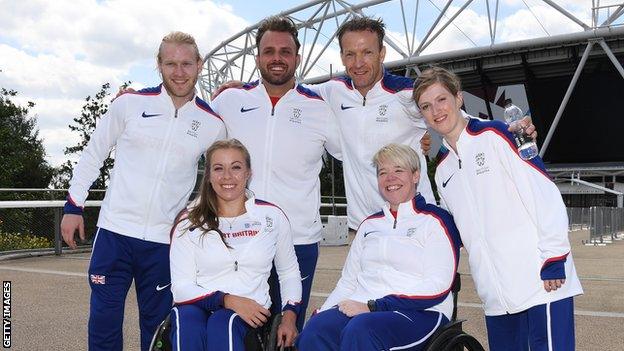 British Para-athletes