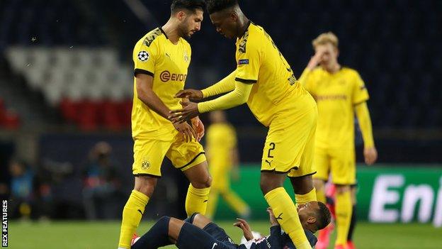 Emre Can (left) and Neymar (bottom)