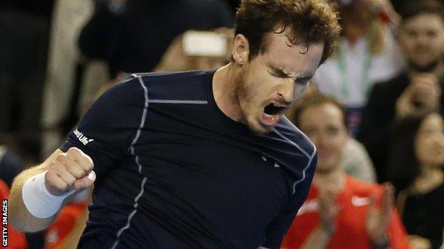 Murray's GB team began their defence with a win over Japan