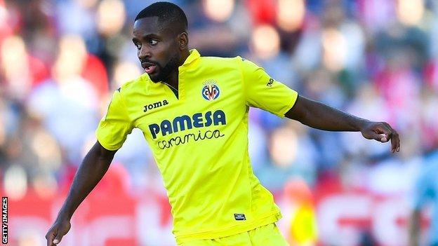 DR Congo and Villarreal's Cedric Bakambu