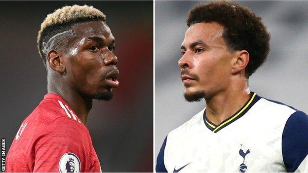 Paul Pogba and Dele Alli