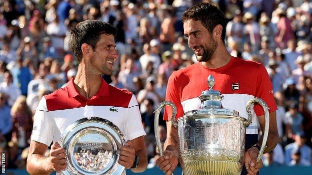 Djokovic and Cilic