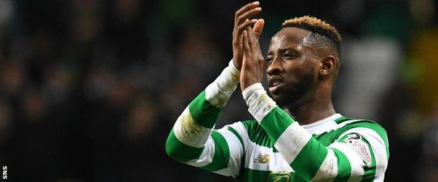 Celtic striker Moussa Dembele