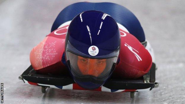 Welsh skeleton athlete Laura Deas