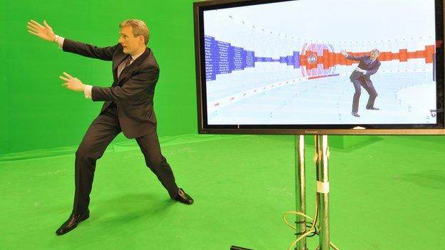 Jeremy Vine in election studio