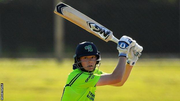 Ireland batter Gareth Delany