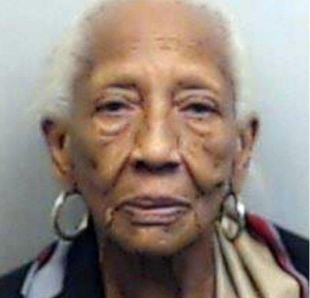 Doris Payne booking photo