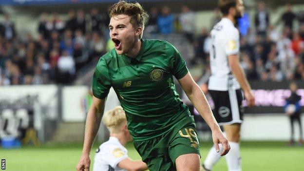 Celtic attacker James Forrest