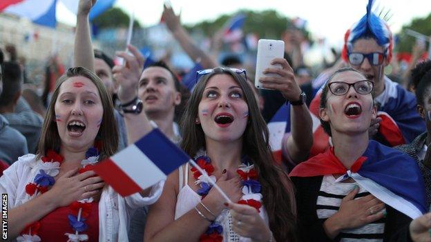 France fans