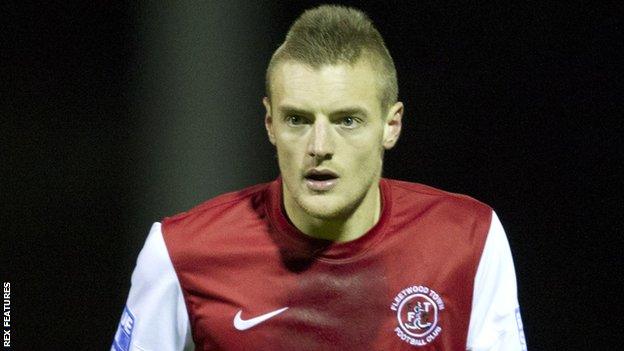 Jamie Vardy Fleetwood